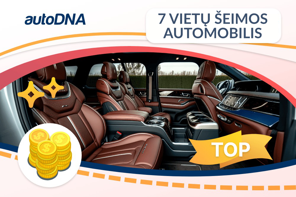 7 vietų šeimos visureigis.