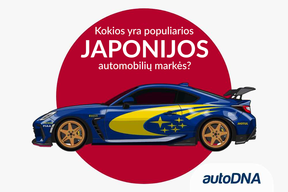 JAPONIJOS automobiliu markes