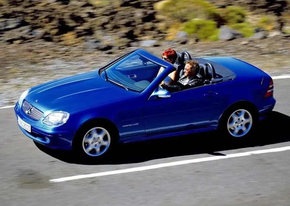 Kabrioletai - mercedes w170slk