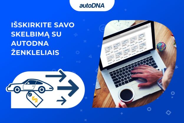 Išskirkite savo skelbimą su autoDNA ženkleliais