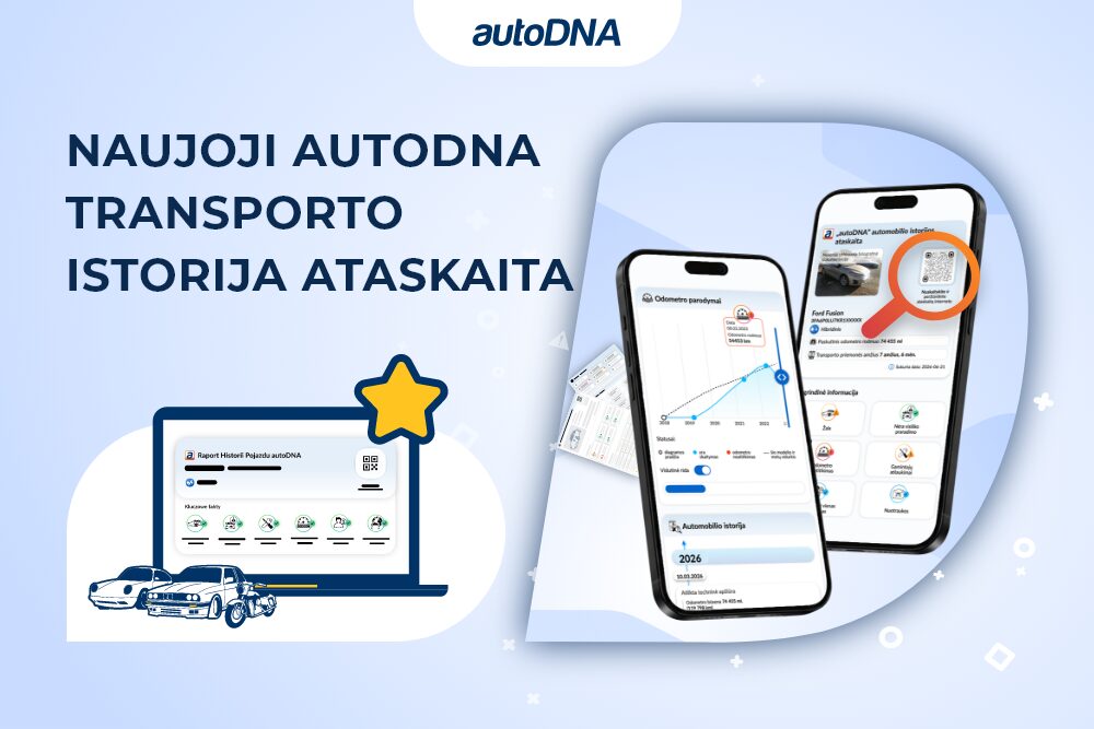 Naujoji autoDNA Transporto Istorija Ataskaita